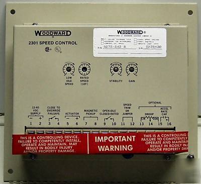 New woodward 2301 diesel engine speed control 8272-242B 