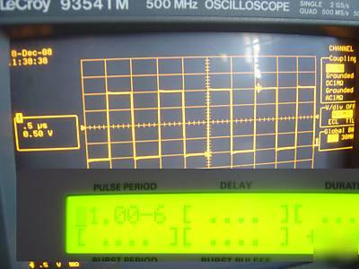 Philips fluke pm 5781 PM5781 125 mhz pulse genarator