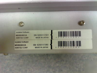 Anritsu ms 8608A digital mobile transmitter tester