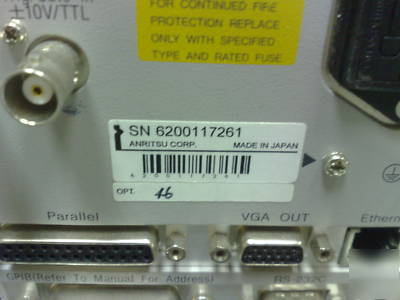 Anritsu ms 8608A digital mobile transmitter tester