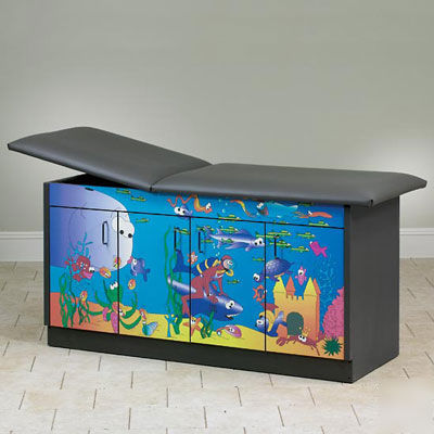 Clinton theme series pediatric treatment table