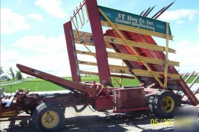 New 1987 holland 1069 bale wagon