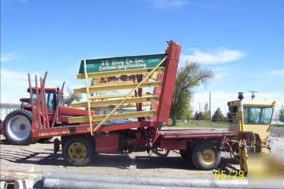 New 1987 holland 1069 bale wagon