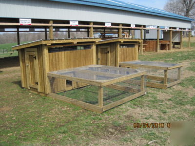 Rhode island red hen house chicken coop