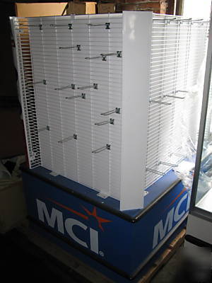 Store display rack - 5't x 4'd x 40