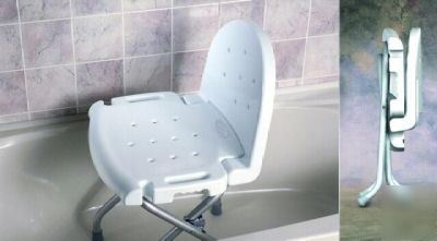 Travel shower chair, folding, portable, lightweight