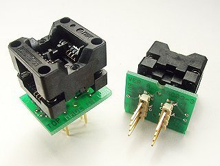 Programming adapter for 8 pin soic