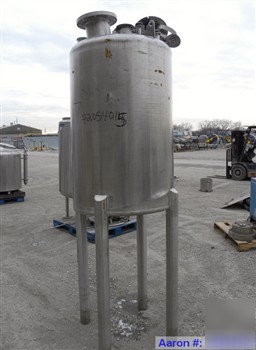 Used- letsch/ precision stainless tank, 132 gallon, 316
