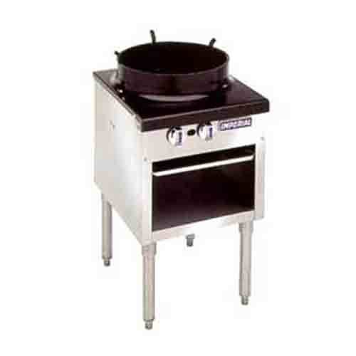 Imperial isp-18-w tempura wok range, one burner, 90,000