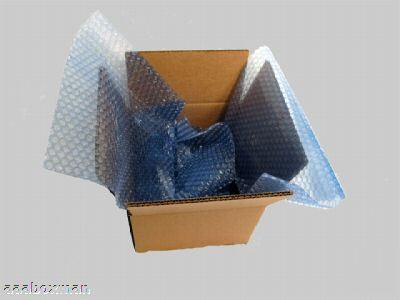 New 3/16 X12 X300 small bubble wrap blue biodegradable