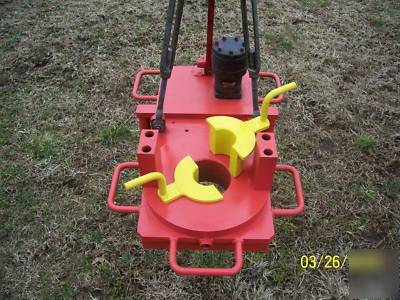 Power tongs hydraulic driver for oil/gas/water well rig