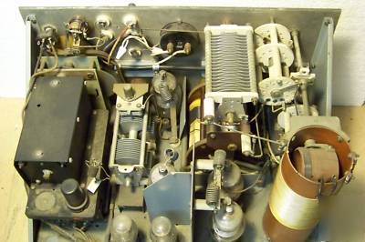 Wwii t-50M vacuum tube transmitter w/manual