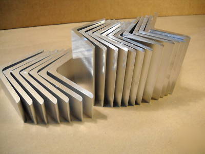 8020 inc aluminum angle stock mixed lot bq (19PCS)