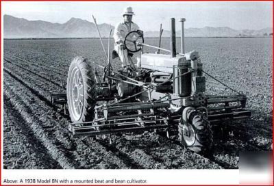 1935 john deere bn unstyled tractor b spoke wheels an a