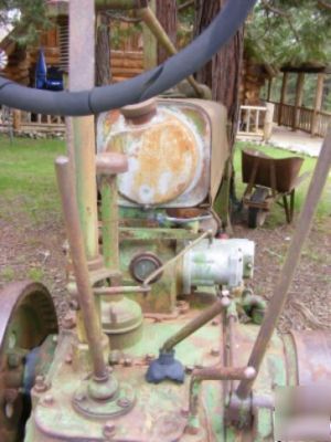 1935 john deere bn unstyled tractor b spoke wheels an a