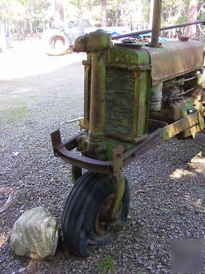 1935 john deere bn unstyled tractor b spoke wheels an a