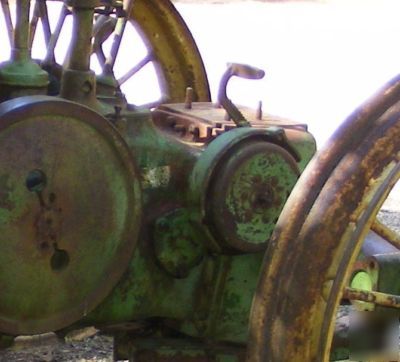 1935 john deere bn unstyled tractor b spoke wheels an a