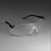 3Mâ„¢ protective eyewear 1720, black frame, clear lens 