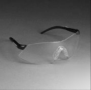 3Mâ„¢ protective eyewear 1720, black frame, clear lens 