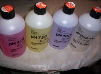 4 bottleorion ph storagesolution,buffer 4.01,7.00,10.01