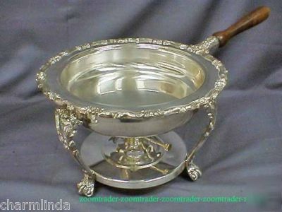 F.b. rogers silverplate 5PC chaffing dish set