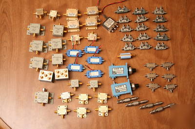 Lot sma freq mixers, amps, couplers, splitter/combiners