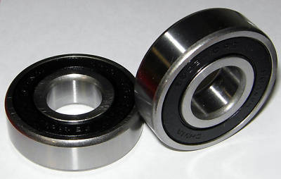 New (100) 6203-2RS-10 sealed ball bearings, 5/8