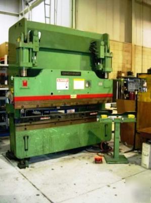 Cincinnati 90 ton 3-axis cnc hydraulic press brake
