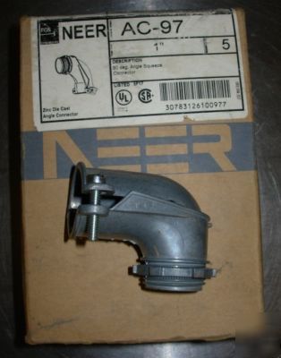 Neer 90 degree connectors ac-97 1