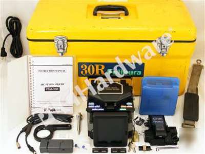Fujikura fsm-30R fiber arc fusion splicer sm, mm ct-20