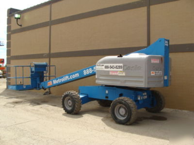 Genie s-40 telescopic boom lift manlift aerial platform