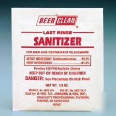 Johnsondiversey beer clean last rinse sanitizer