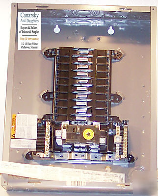 New 1 square d QO120M100 load center 