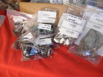 One lot of 80 allen bradley push buttons pilot lights 