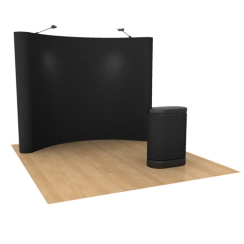 10' pop up display booth tradeshow exhibit popup expo
