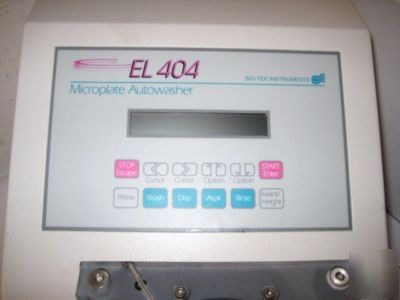 Bio-tek EL404 el 404 96 wl microplate autowasher washer