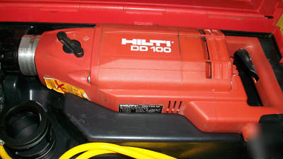 Complete setup hilti drill & stand & vacuum pump& more