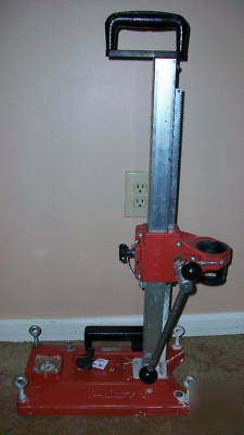 Complete setup hilti drill & stand & vacuum pump& more