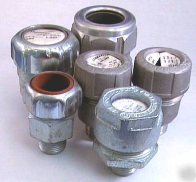 Connector teck cable assorted rain tight watertight lot