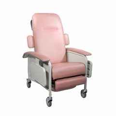 Drive medical D577-r clinical care recliner - rose