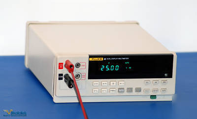 Fluke 45 digital bench multimeter dmm +leads w/warranty