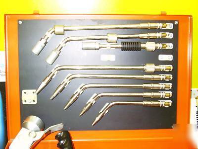 Lastek metal flame powder spray gun torch w/ eutectic