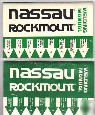 Nassau rockmount welding manual spec catalog mig tig