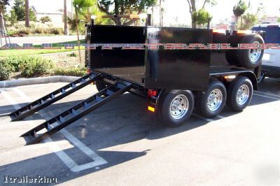 New dump trailer - haul ford fordson case farm tractor