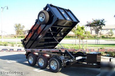 New dump trailer - haul ford fordson case farm tractor