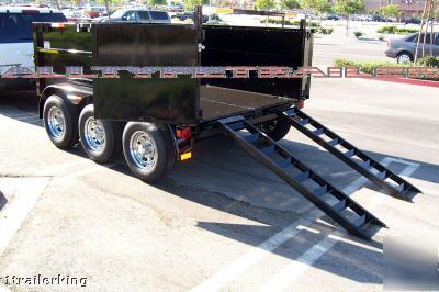 New dump trailer - haul ford fordson case farm tractor