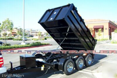 New dump trailer - haul ford fordson case farm tractor