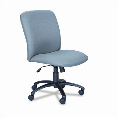 Safco products chair, high back, big and tall, gray