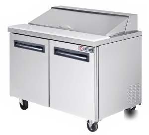 Saturn sandwich/salad prep table, 48