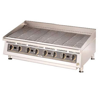 Star 8048CB char-broiler, 48